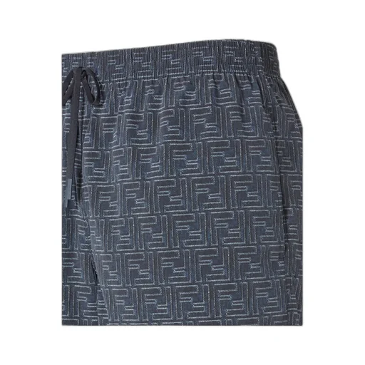 Ff Printed Drawstring Swim Shorts