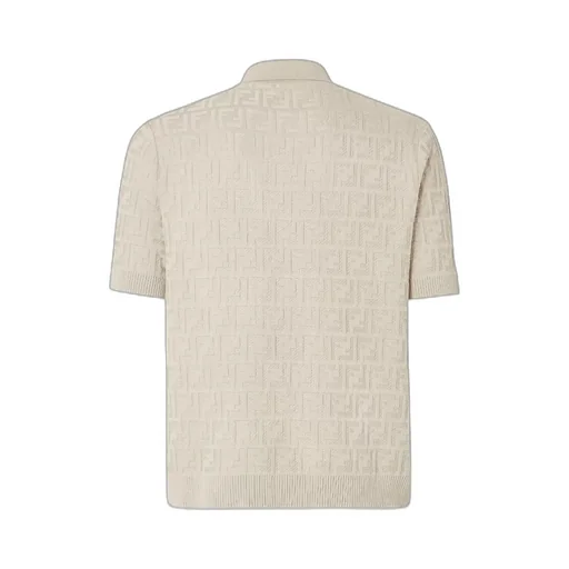 All-Over Ff Logo Short-Sleeved Polo Shirt