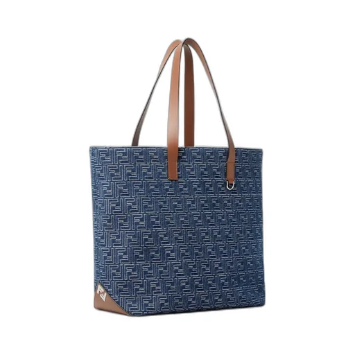 Ff Jacquard Medium Tote Bag