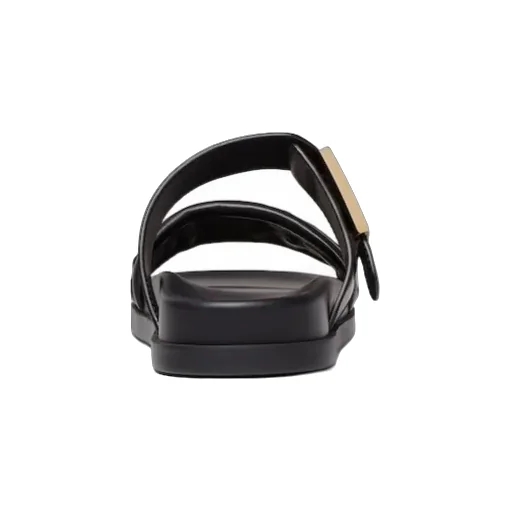 Feel Ff Embossed Double Band Sandals