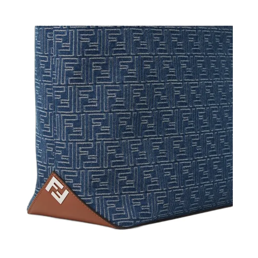 Ff Jacquard Medium Tote Bag