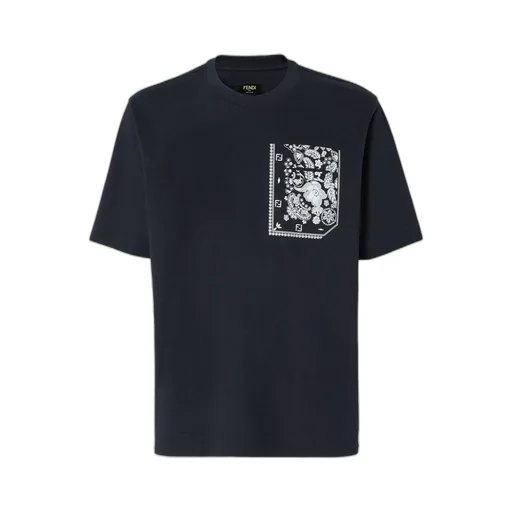 Bandana Printed Crewneck T-Shirt