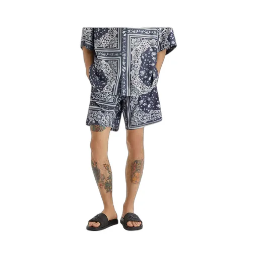 Bandana Printed Bermuda Shorts