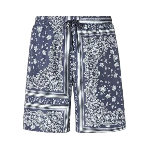 Printed Nylon Shorts