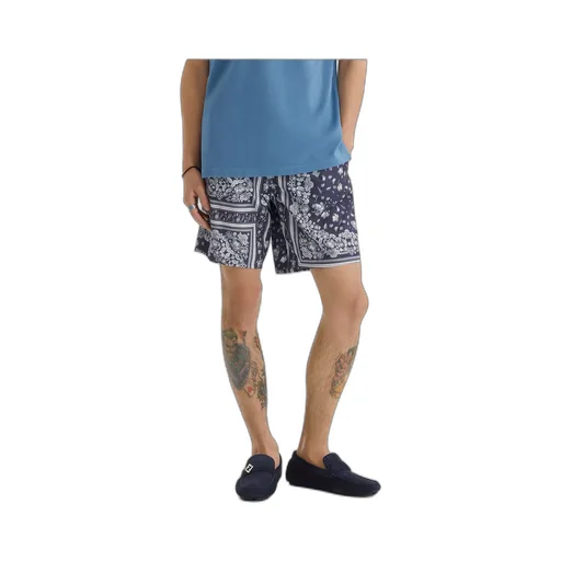 Printed Nylon Shorts