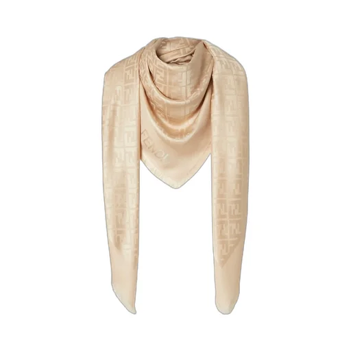 Logo Detailed Scarf