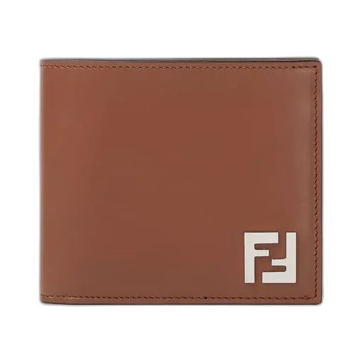 Logo Plaque Bi-Fold Wallet