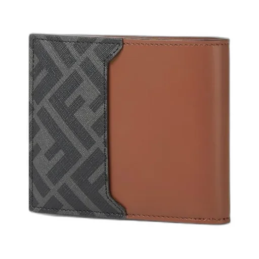 Logo Plaque Bi-Fold Wallet