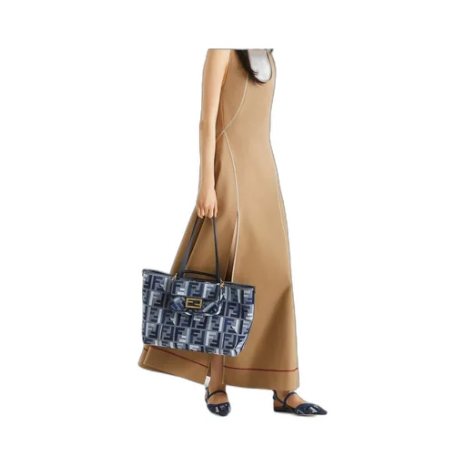 Roll Ff Embossed Large Tote Bag