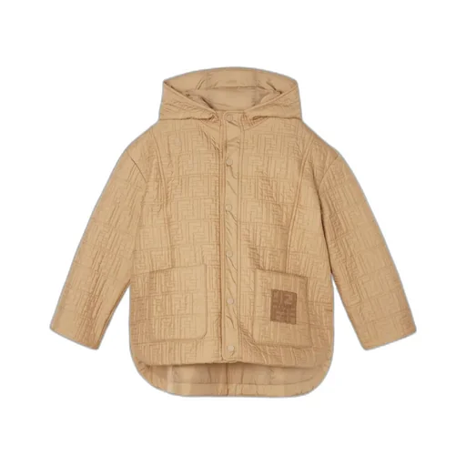 Junior Jacket With Ff Logo