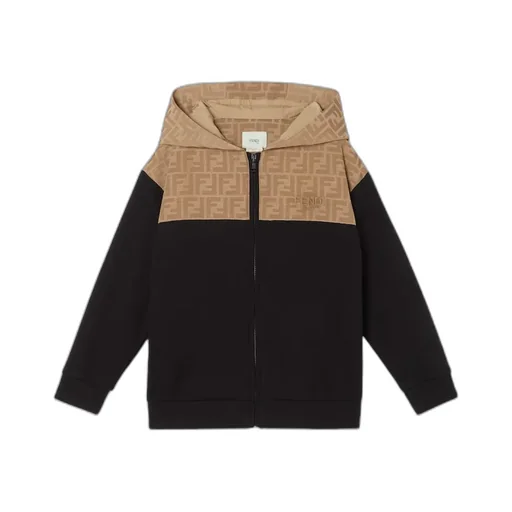 Long-Sleeved Zipped Hoodie