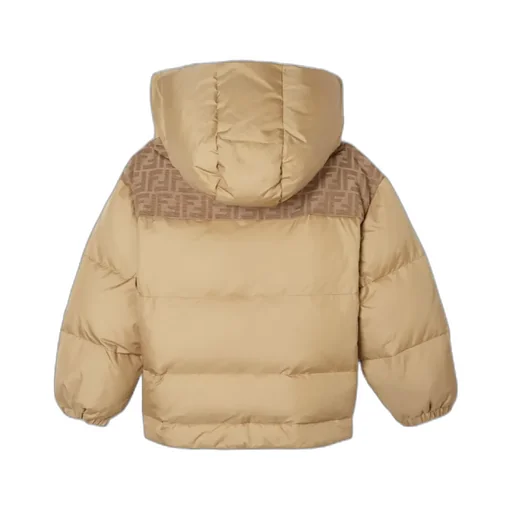 Kids Logo Jacquard Down Jacket