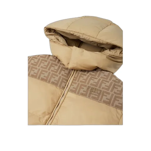 Kids Logo Jacquard Down Jacket