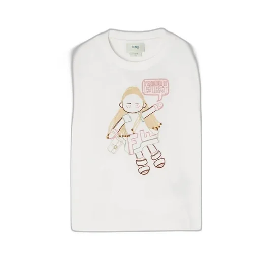 Junior T-Shirt With Multicolor Charms
