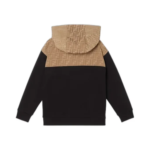 Long-Sleeved Zipped Hoodie