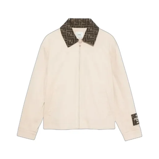 Monogram-Collar Jacket