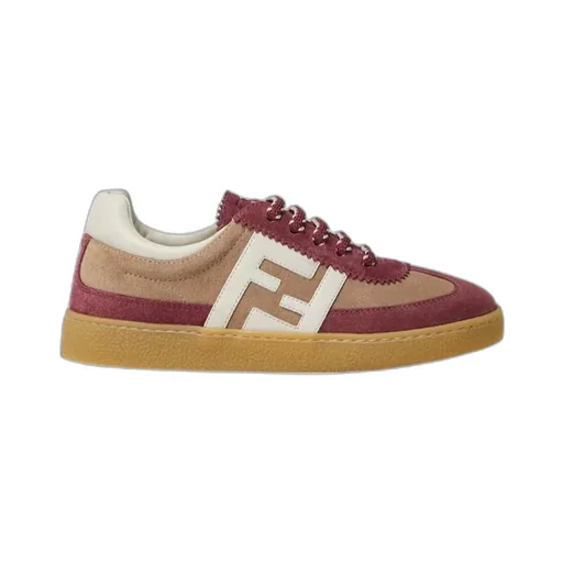 Logo Patch Lace-Up Sneakers