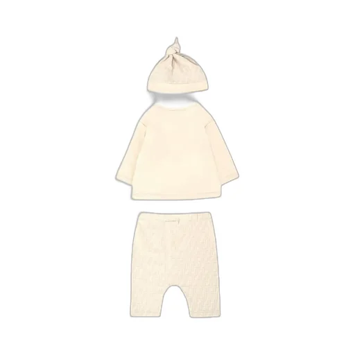 Long-Sleeved T-Shirt, Elastic Waist Pants And Hat Set