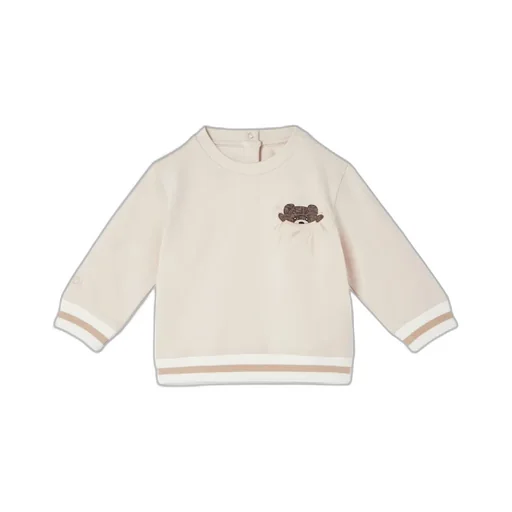 Baby Sweatshirt With Teddy Bear Print