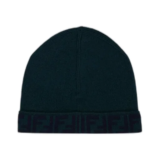 Ff-Motif Beanie Hat