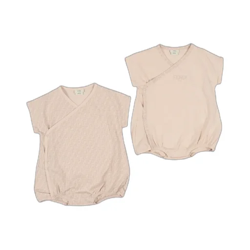 Short-Sleeved Bodysuit Two-Piece