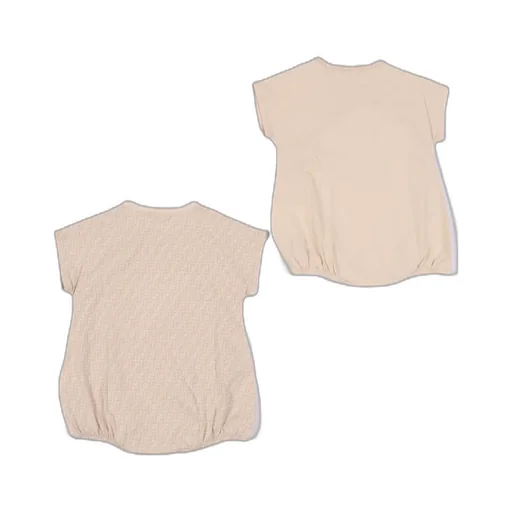 Short-Sleeved Bodysuit Two-Piece