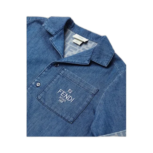 Lightweight Denim Junior Shirt