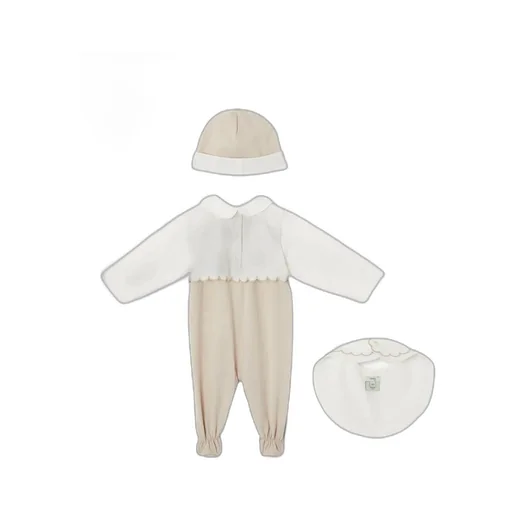 Baby Set With Squirrel Embroidery