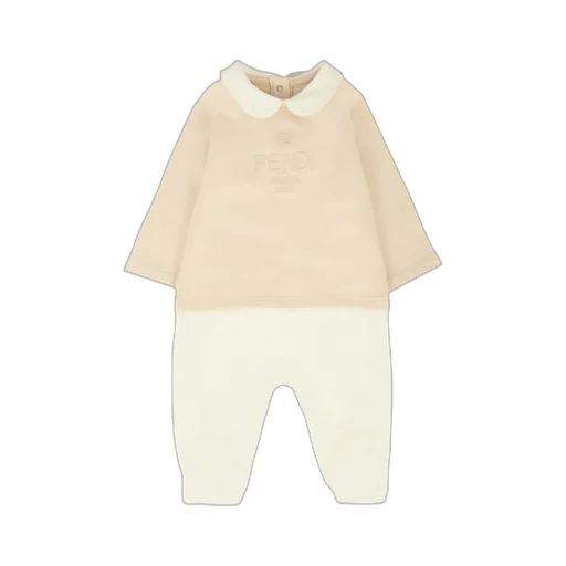 Logo-Embroidered Babygrow Set