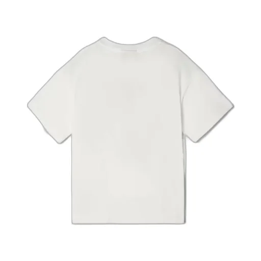 T-Shirt With Multicolor Print