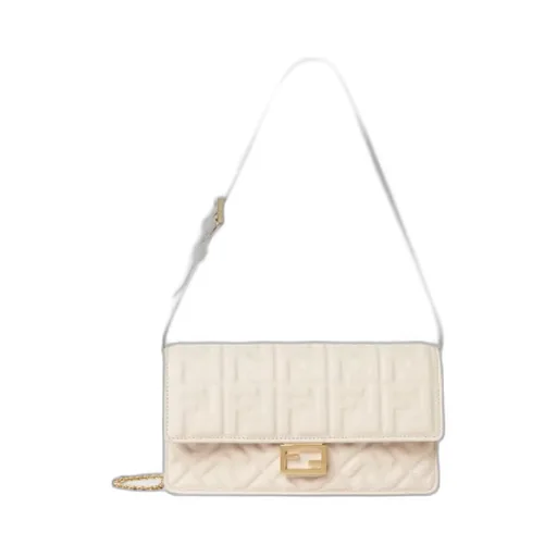 Camelia Nappa Leather Wallet With Ff Motif