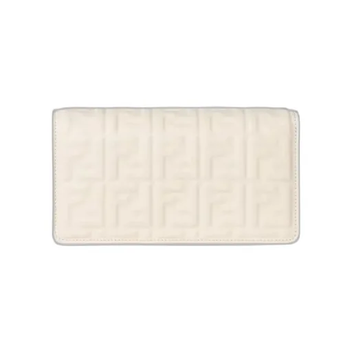 Camelia Nappa Leather Wallet With Ff Motif