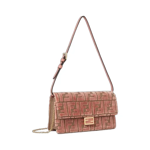 Baguette Ff Chained Compact Wallet