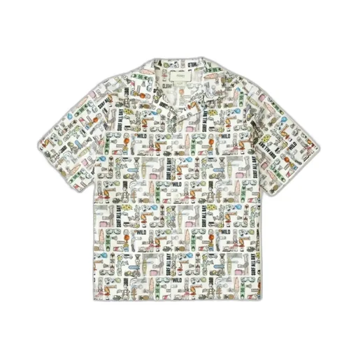 Graphic-Print Short-Sleeve Shirt
