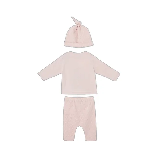 Logo Printed Crewneck Birth Sets