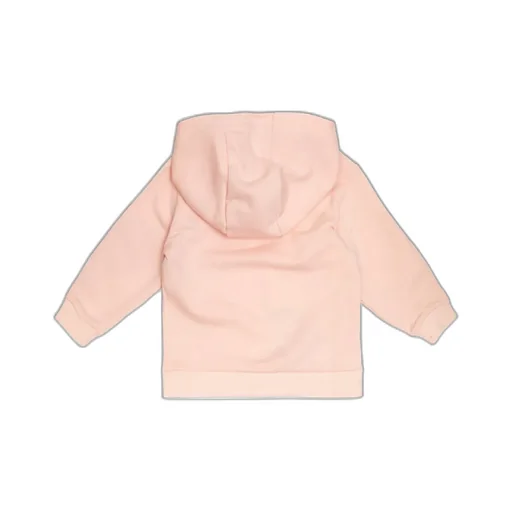 Kids Logo Detailed Zip-Up Hoodie