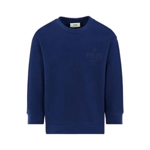 Logo-Embroidered Crewneck Sweatshirt