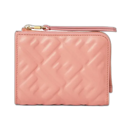 Ff Embossed Slim Baguette Wallet