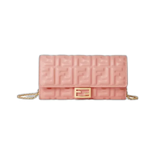 Wallet With Ff Motif