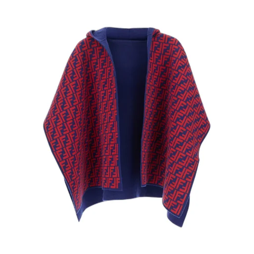 Ff-Logo Hooded Cape