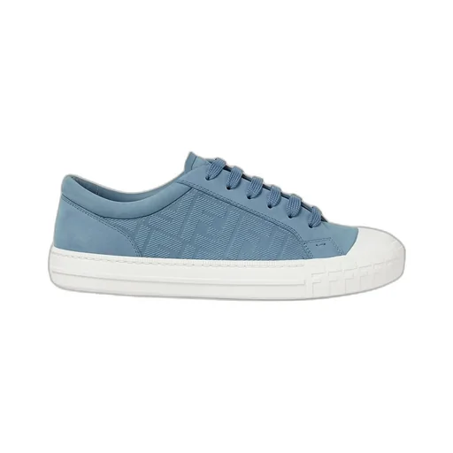 Domino Ff Motif Lace-Up Sneakers