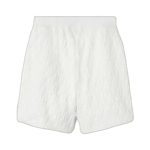 Ff-Logo Straight-Leg Shorts