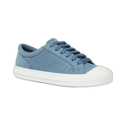 Domino Ff Motif Lace-Up Sneakers