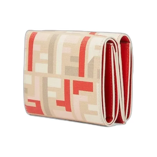 Pouch With Chain In Multicolor Ff Fabric