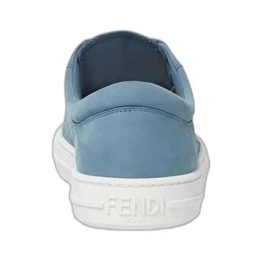 Domino Ff Motif Lace-Up Sneakers