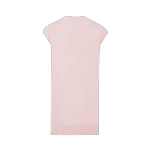 Logo-Embroidered Sleeveless Dress