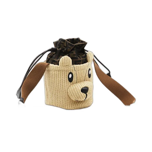Kids Bear Bucket Bag
