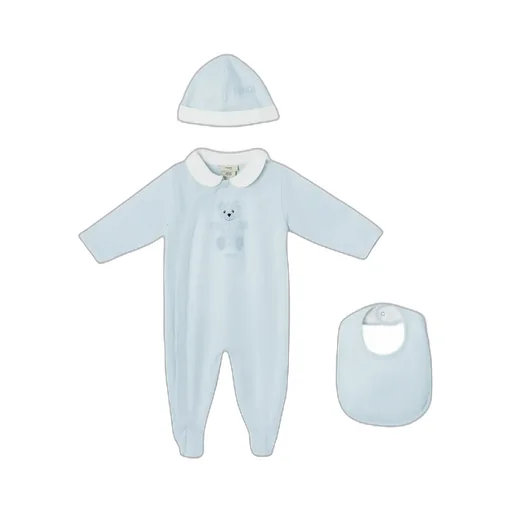 Baby Set With Bear Print