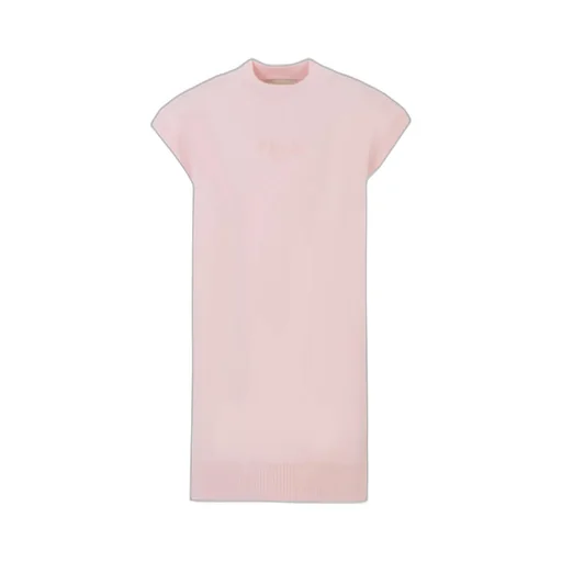 Logo-Embroidered Sleeveless Dress