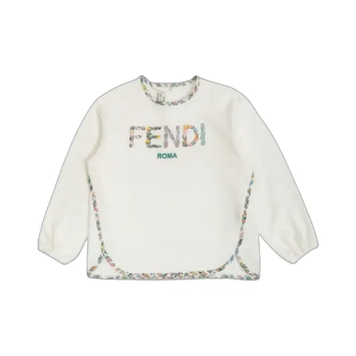 Floral Motif Sweatshirt